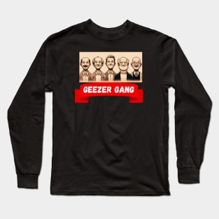 Geezer Gang Logo Long Sleeve T-Shirt